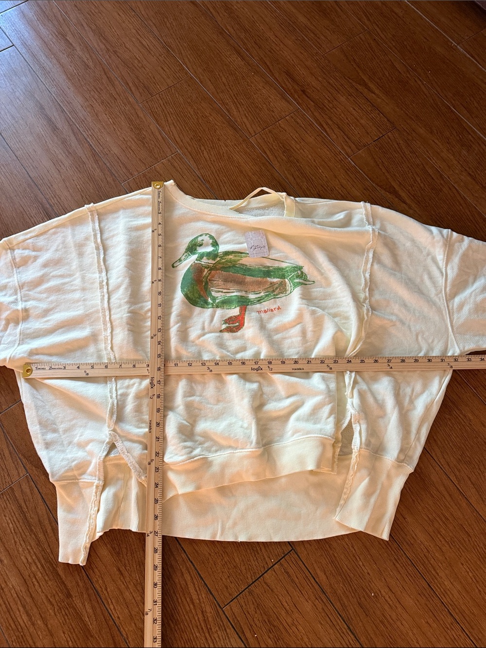 Free People Camden Mallard Duck Graphic Sweatshirt - Picture 5 of 6